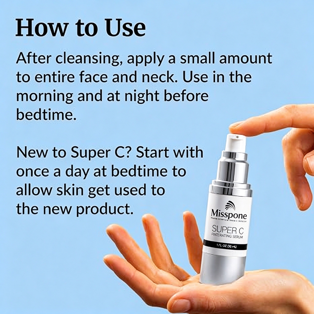 Misspone SUPER C Penetrating Serum