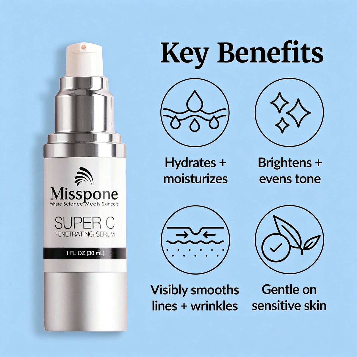 Misspone SUPER C Penetrating Serum