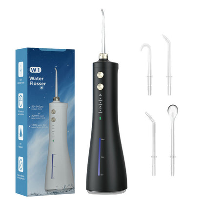 W1 Cordless Water Flosser with UV Sterilization – 5 Modes, 300ml Oral Irrigator