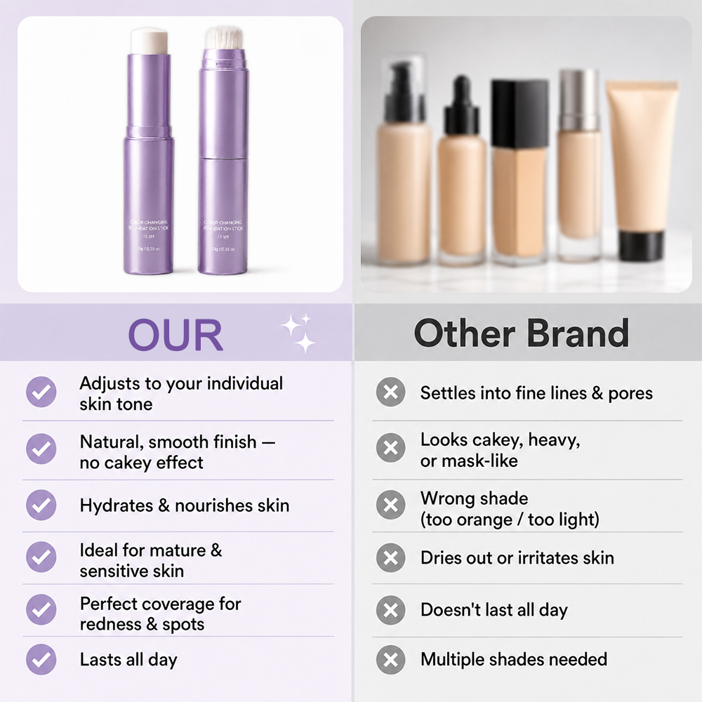 Misspone Color Changing Foundation Stick