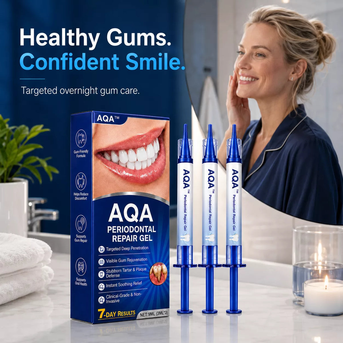 Makelune& AQA™ Periodontal Repair Gel